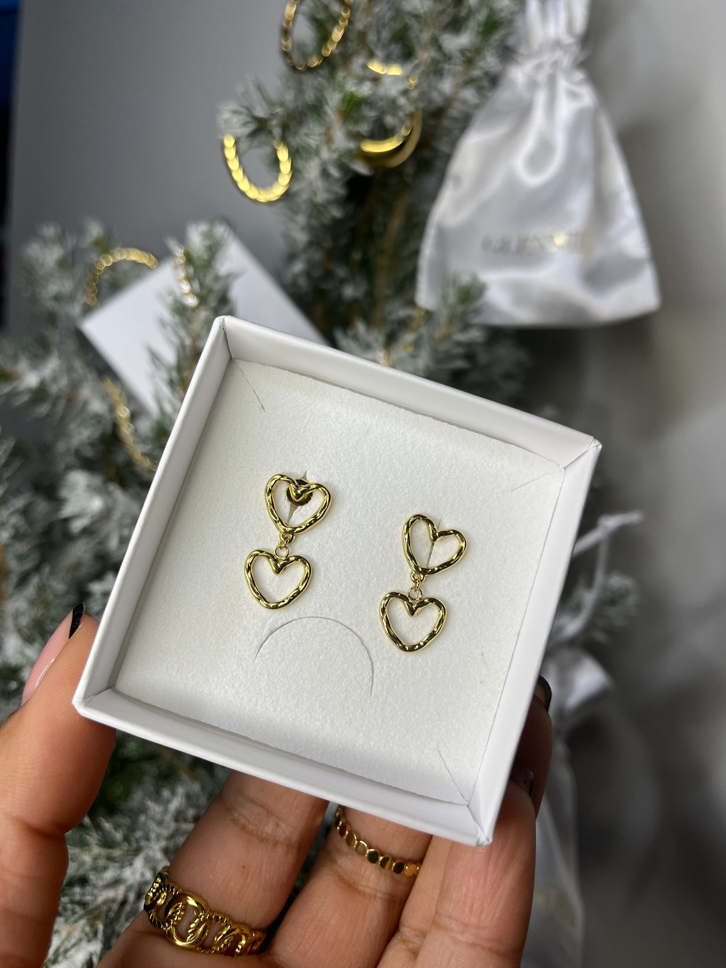 DOUBLE LOVE EARRINGS