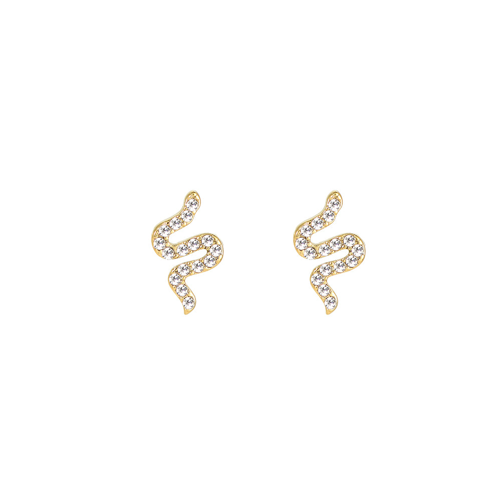 SPARKLE SNAKE EARRINGS