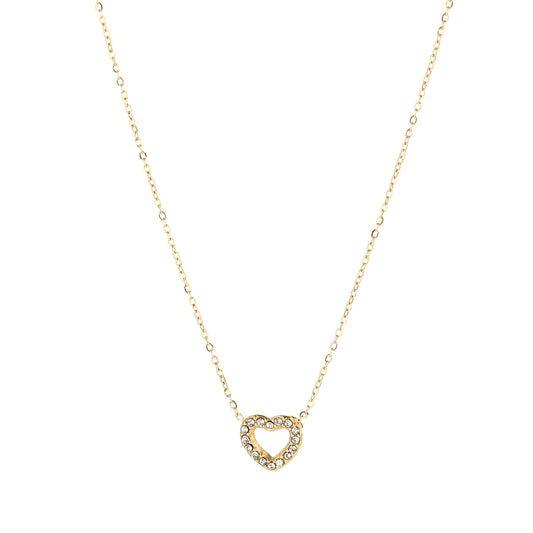 SPARKLE HEART NECKLACE