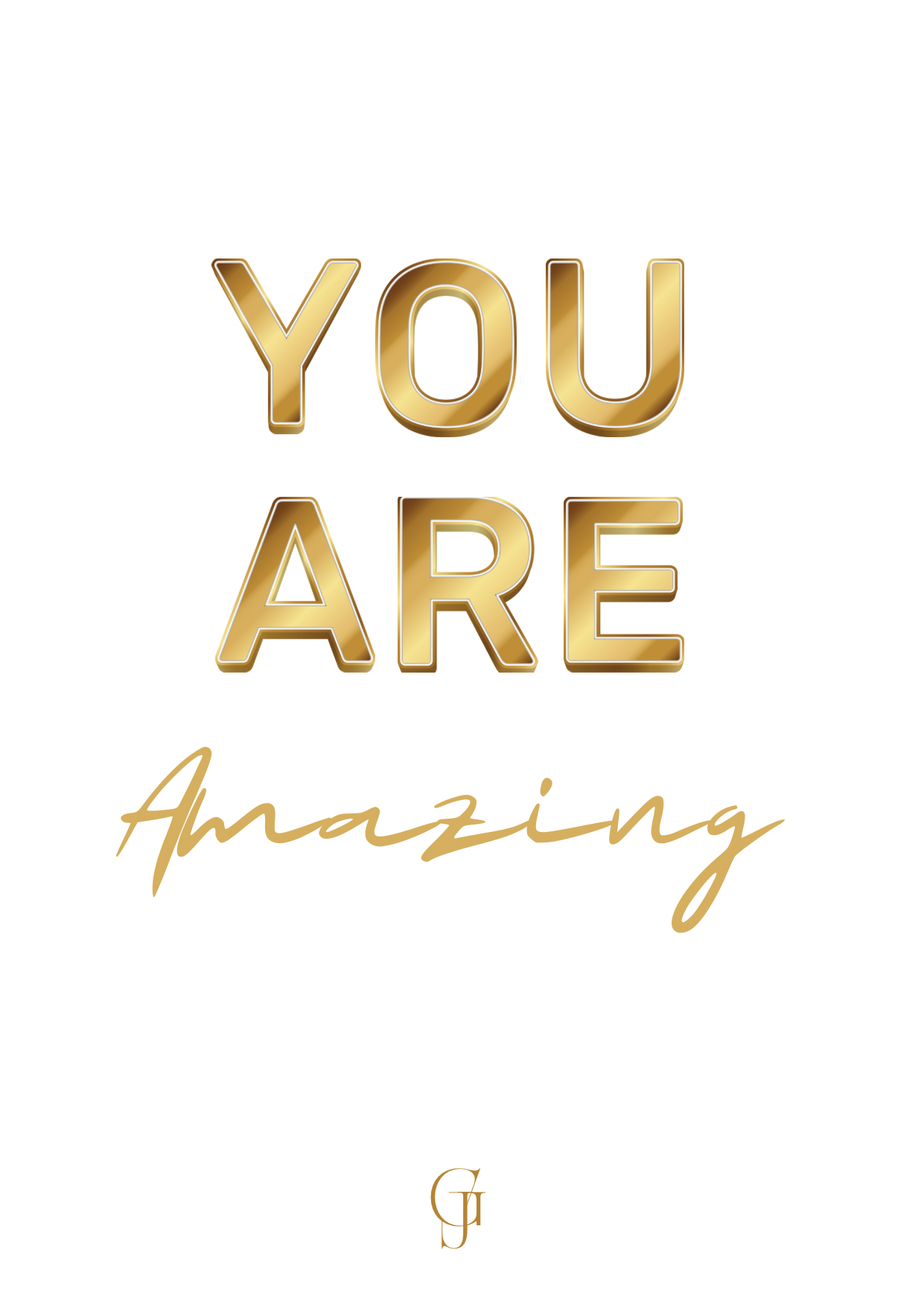 YOU ARE AMAZING CARD