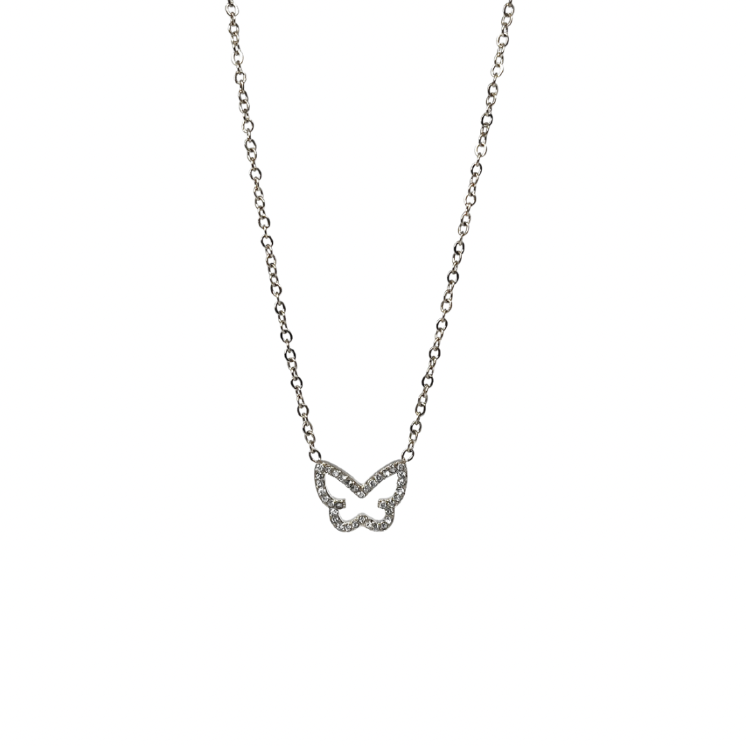 SPARKLE BUTTERFLY NECKLACE