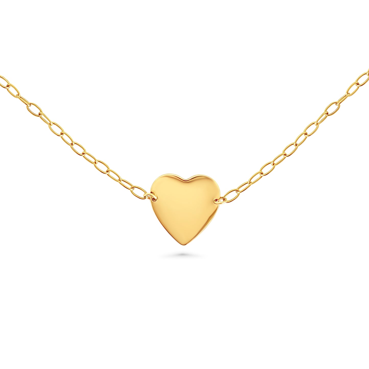 Engraved bracelet heart