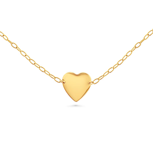 Engraved bracelet heart