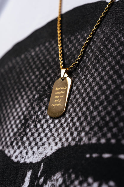 CHAVELLY KETTING ZILVER