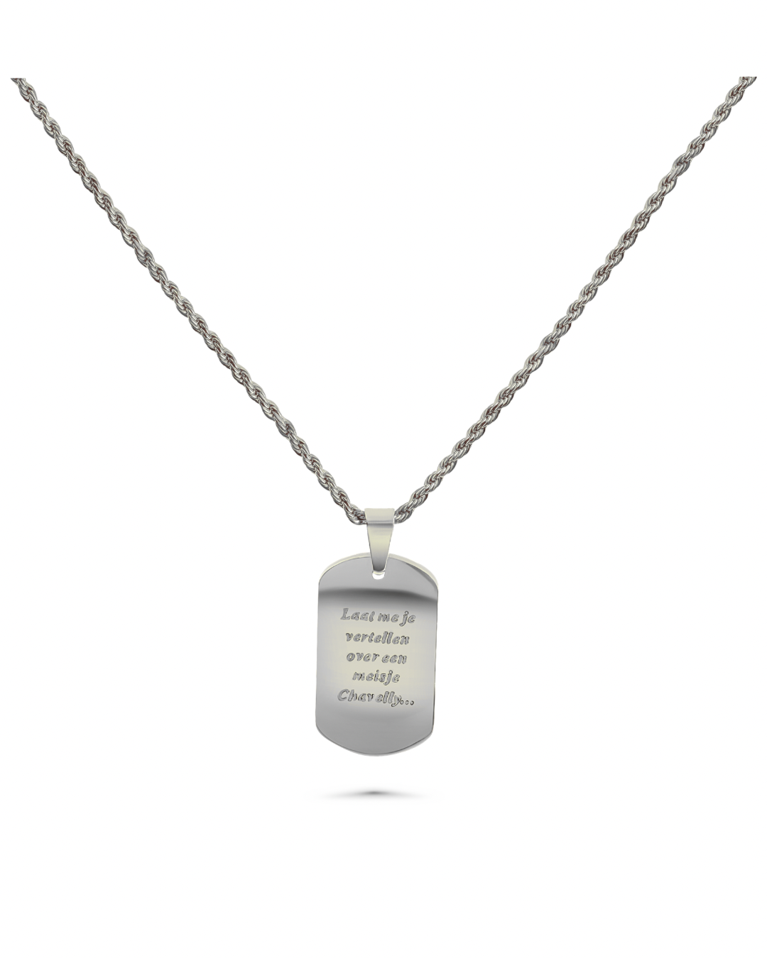 CHAVELLY KETTING ZILVER