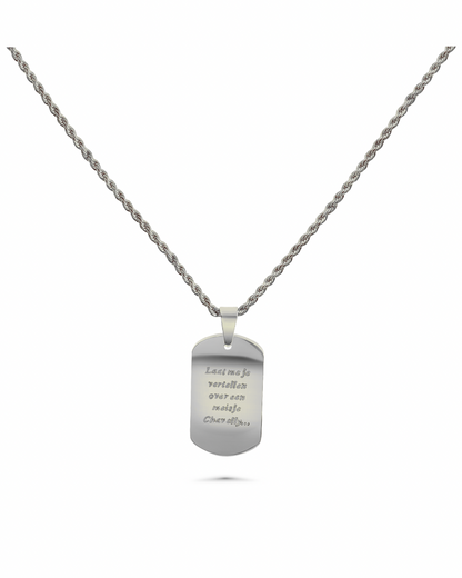 CHAVELLY KETTING ZILVER