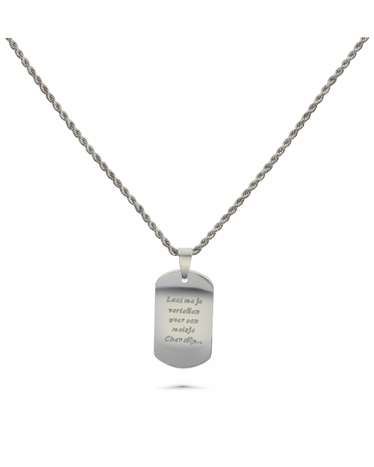 CHAVELLY KETTING ZILVER