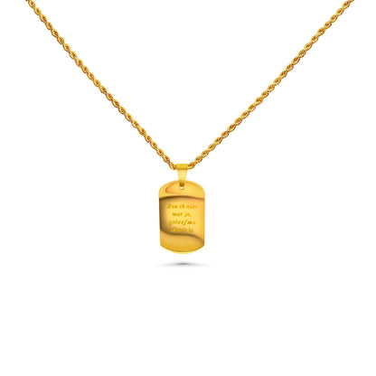 IK MIS JE KETTING GOUD