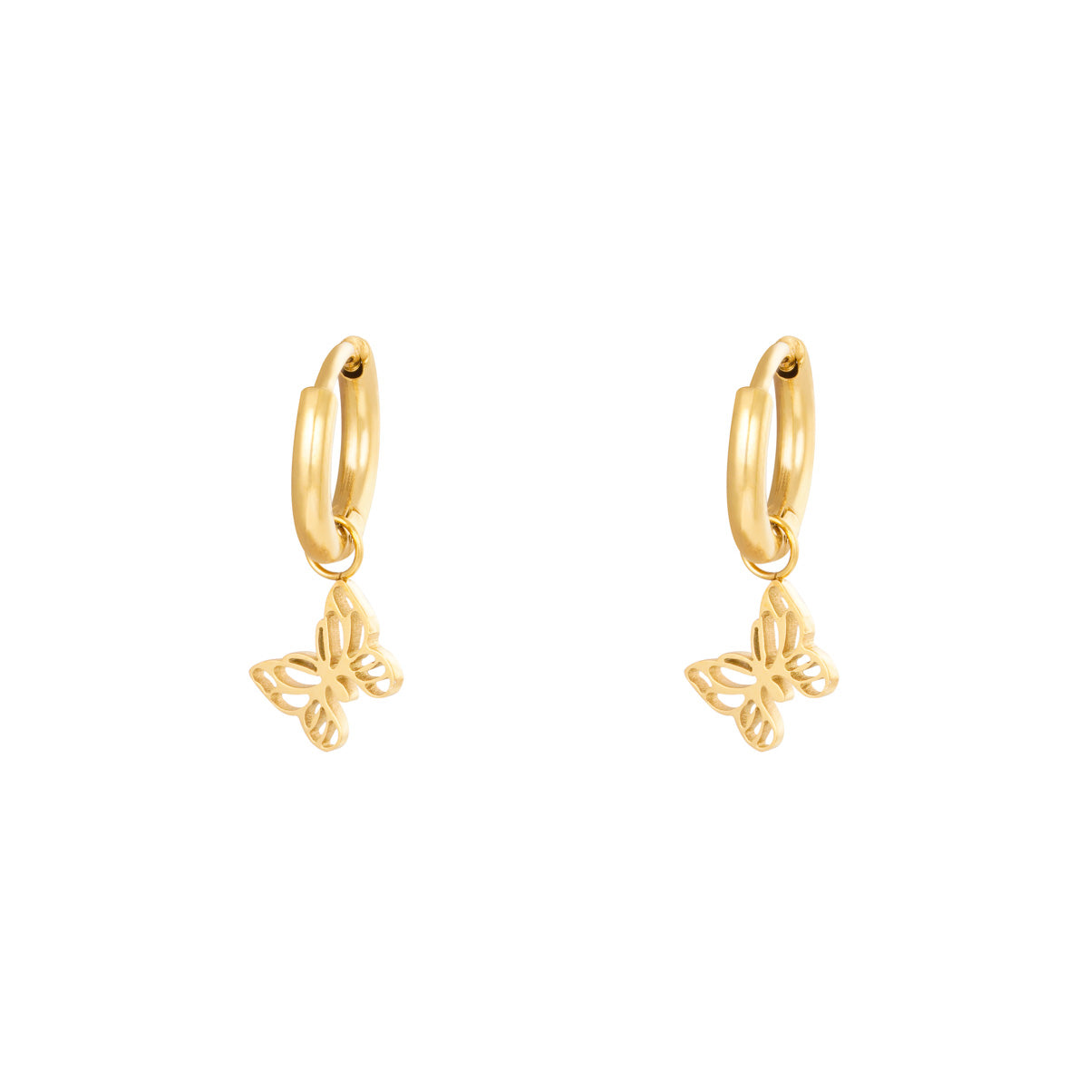 FLOATING BUTTERFLY EARRINGS