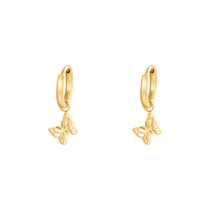 FLOATING BUTTERFLY EARRINGS