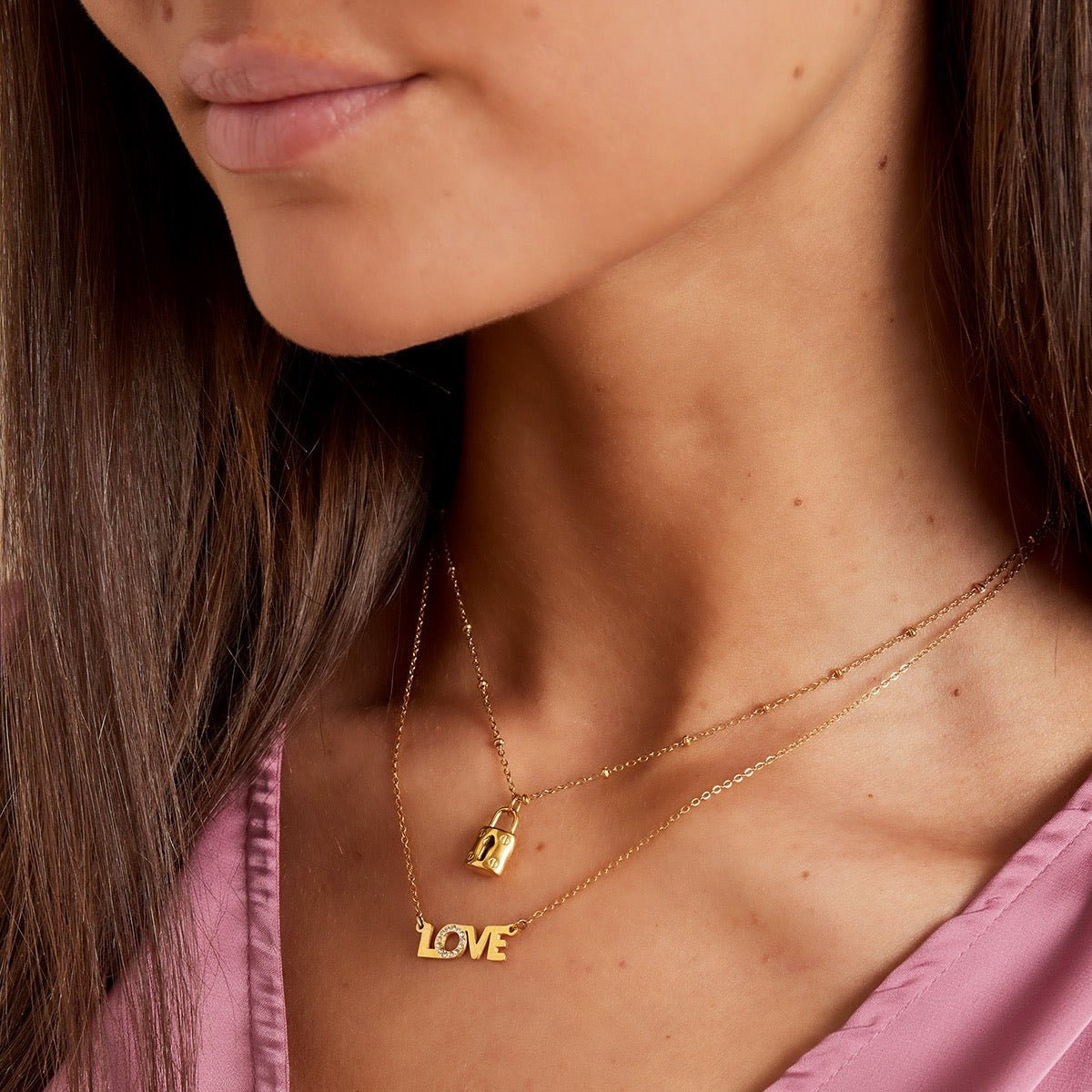 LOCK NECKLACE