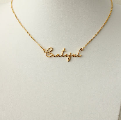 GRATEFUL NECKLACE