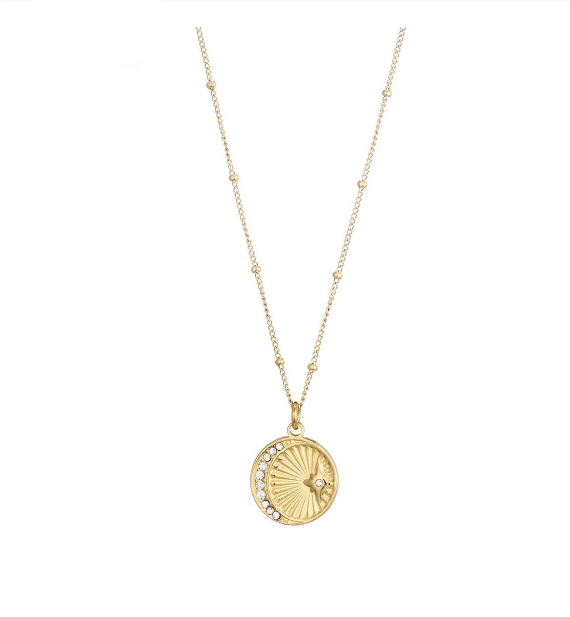 SUN AND MOON NECKLACE